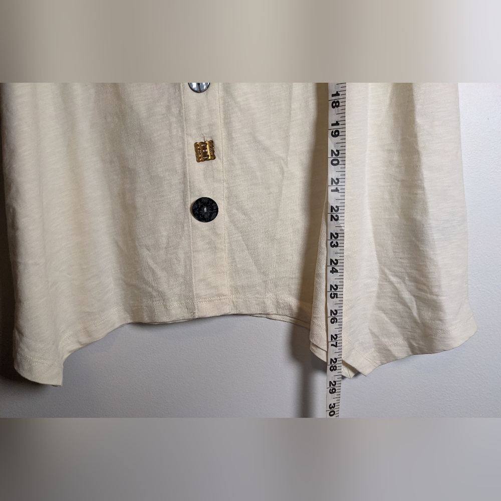 Soft Surroundings Danielle Button Sleeveless Tuni… - image 10